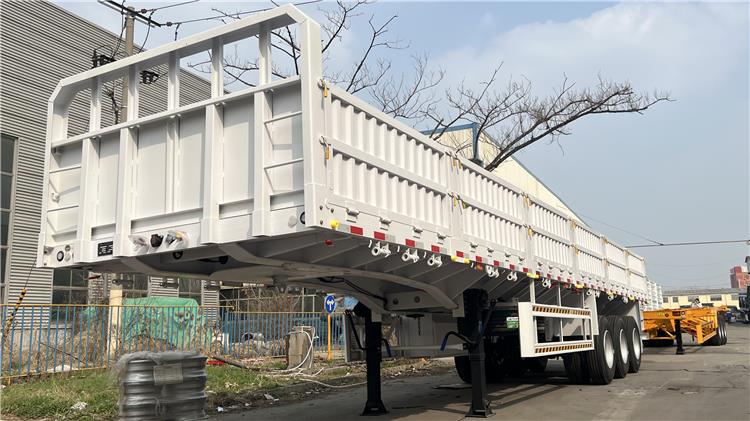 CIMC Tri Axle Drop Side Wall Trailer for Sale In Zimbabwe