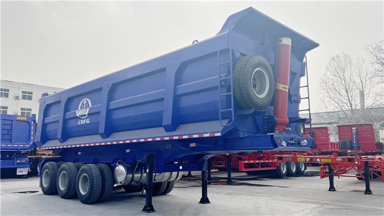 CIMC 35CBM Dump Trailer for Sale In Bolivia