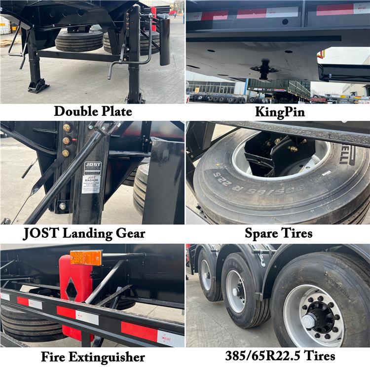 CIMC 3 Axle Container Chassis Trailer for Sale In Jamaica