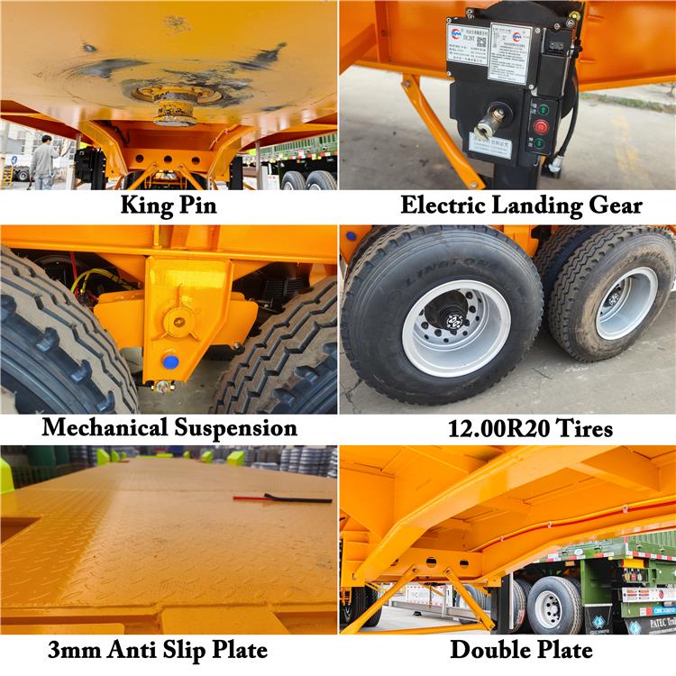 CIMC 2 Axle 40 ft Flatbed Trailer for Sale In Jamaica