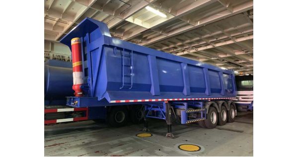 What is a tipper trailer?-CIMC heavy duty hydraulic tipper trailer