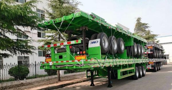 Tri Axle Side Wall Trailer will be Sent to Nigeria