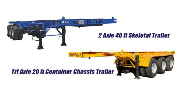 What is Skeleton Semi Trailer – Price, Spec, Dimension