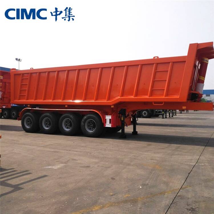 CIMC 50 Tons Rear Dump Semi Trailer