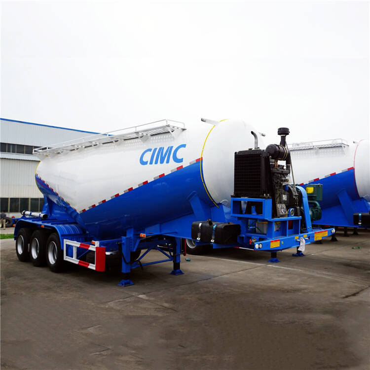 50 tons silo cement bulker semi trailers