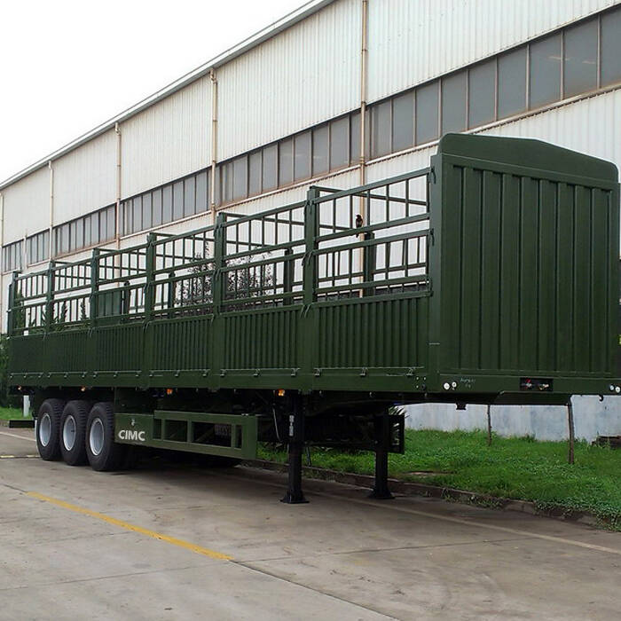 CIMC Fence Livestock Truck Trailer