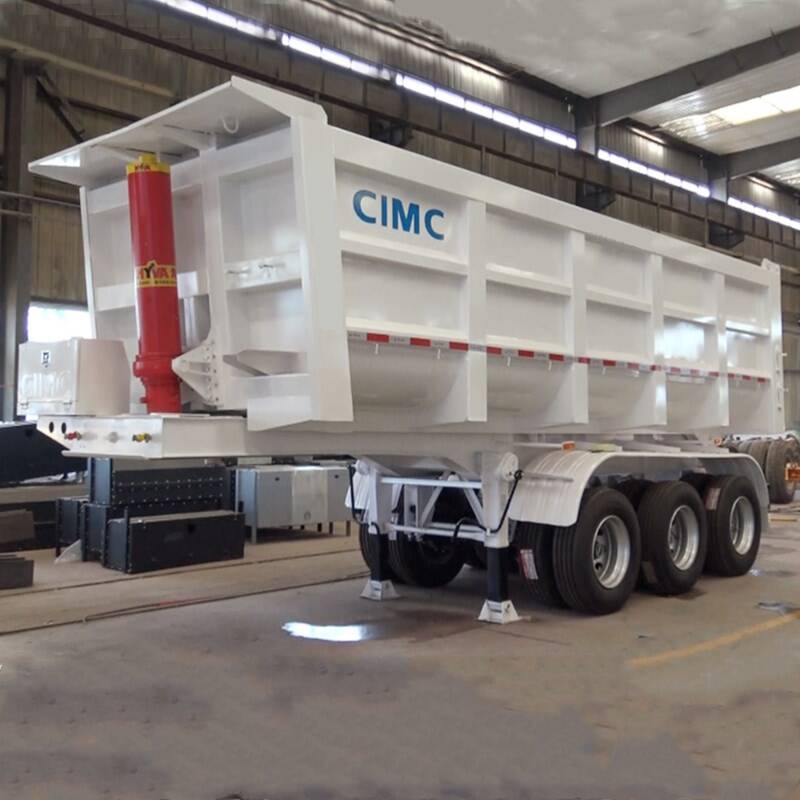 3 Axle Dump Tipper Truck Trailer