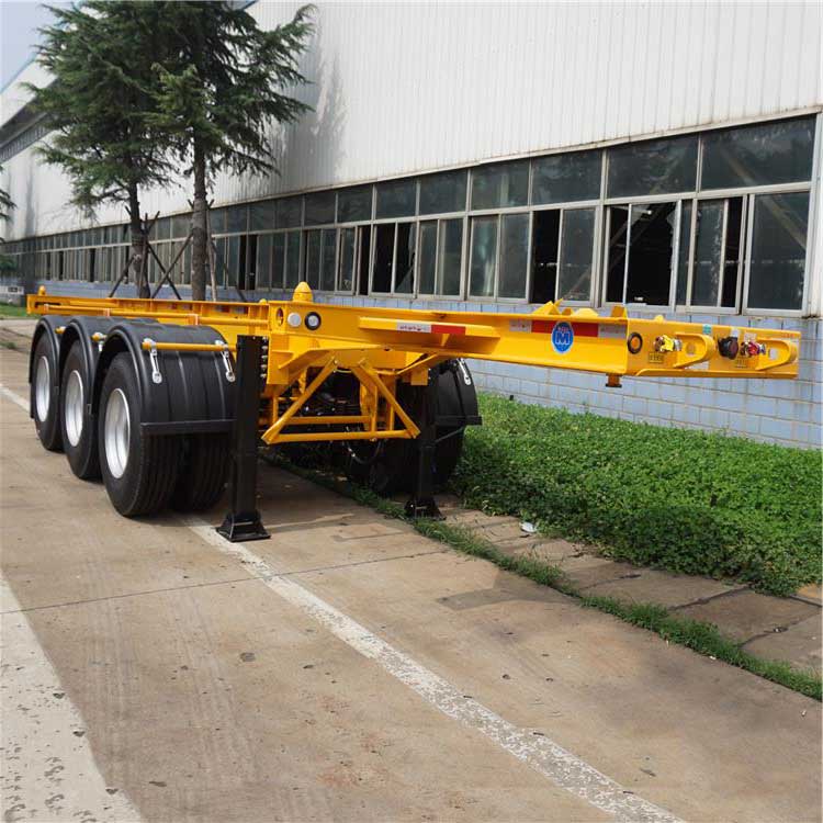 CIMC Tri Axle Skeleton Semi Trailer
