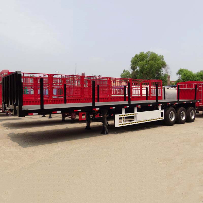 CIMC Tri Axle Timber Flatbed Trailer