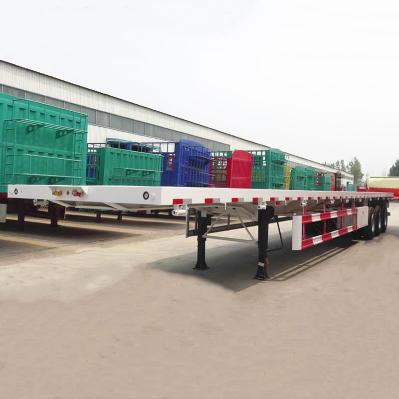 CIMC 3 Axle Flatbed Container Trailer