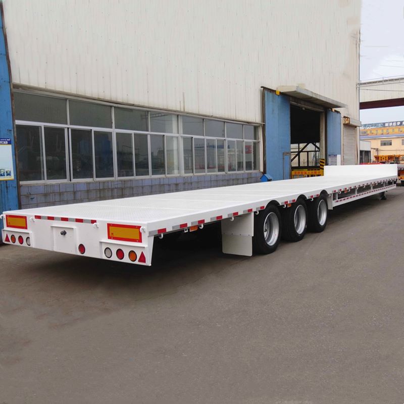 CIMC Tri Axle Flatbed Container Trailer
