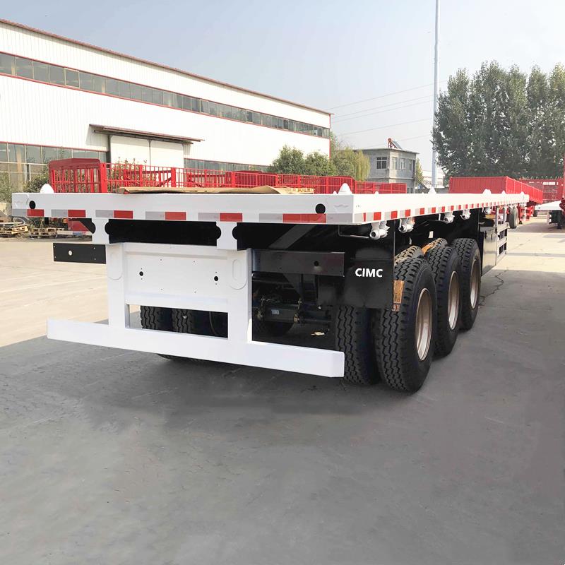CIMC Tri Axle 40ft Flatbed Semi Trailer