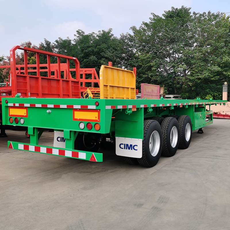 CIMC Flatbed Container Trailer