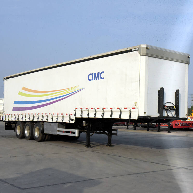 CIMC Curtain Side Trailer for Sale