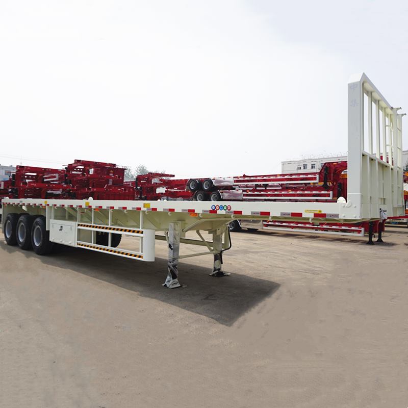 CIMC Flatbed Trailer with Removable Side