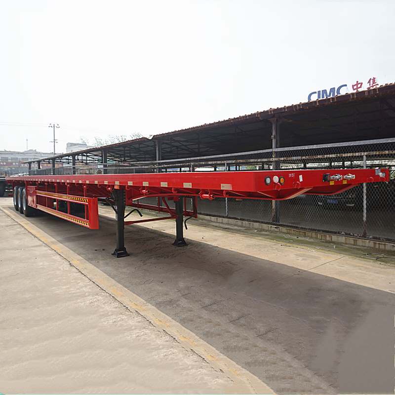 CIMC 40 foot Tri Axle Flatbed Trailer for Sale