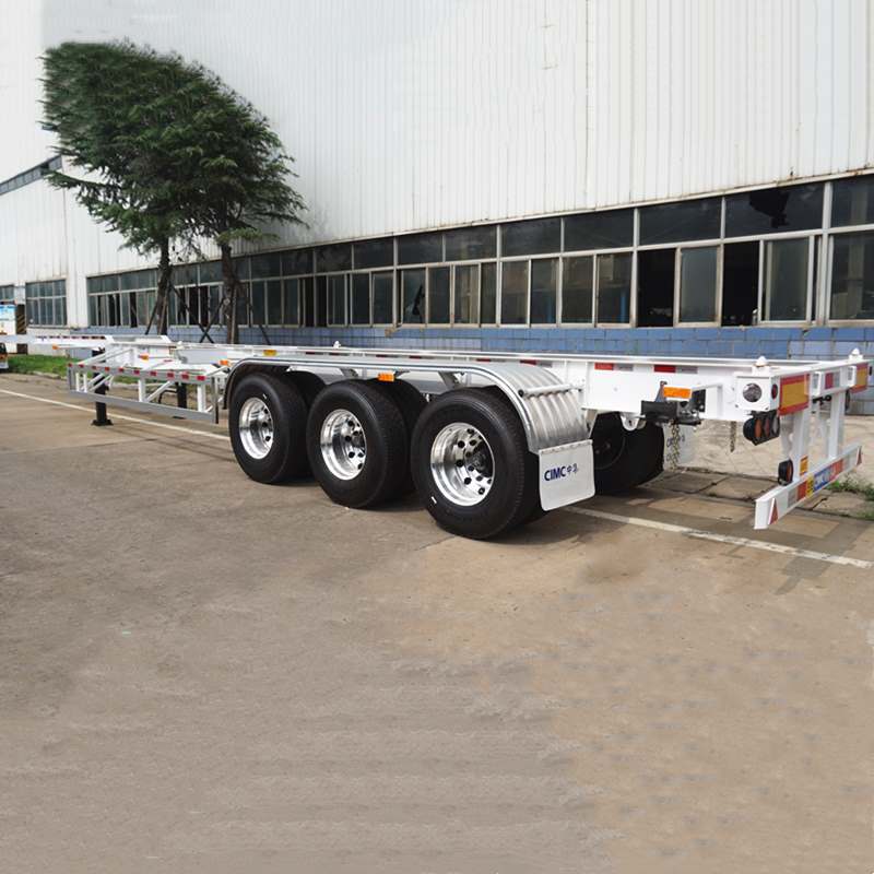 CIMC Tri Axle Container Chassis for Sale