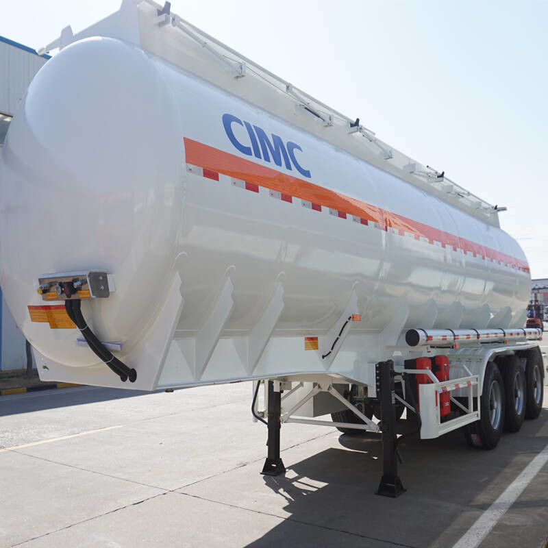 3 Axle Fuel Transport Tanker Truck Trailers for Sale in South Africa - CIMC Trailer