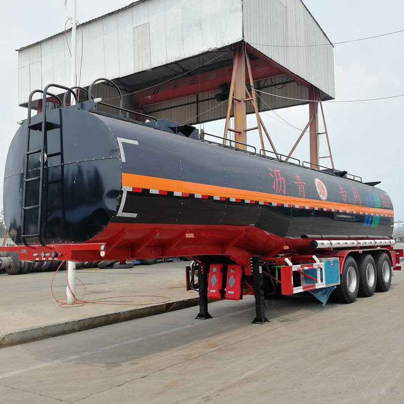 CIMC 30Cbm Bitumen Storage and Transport Tanker Trailer for Sale