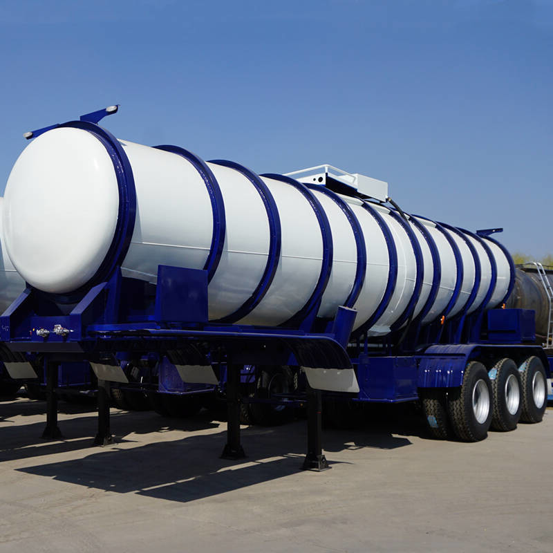 Hydrochloric Sulphuric Acid Tanker Trailers for Sale - CIMC Trailer