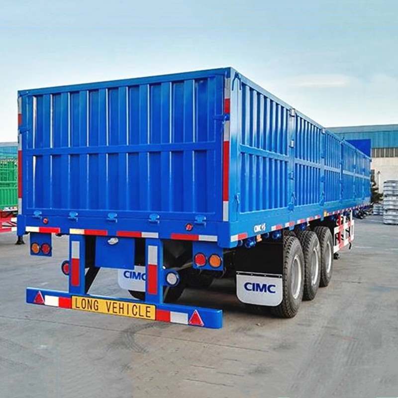 CIMC 3 Axle Drop Side High Side Trailer