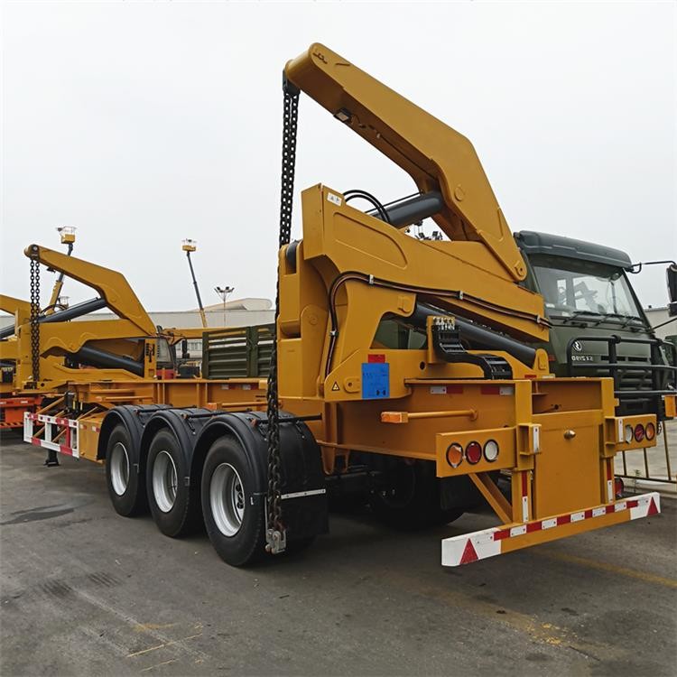 20 40Ft Side Loder Container Truck Trailer for Sale-CIMC Trailer
