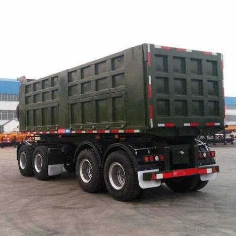 4 Axle Drawbar Tipper Trucks and Trailers for Sale-CIMC Trailer