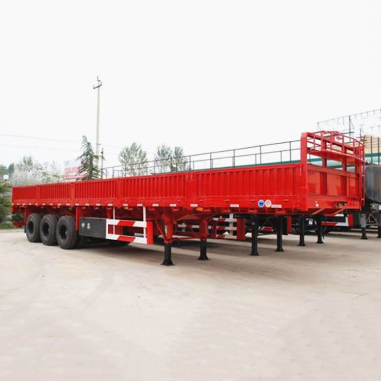 Tri Axle Cargo Side Wall Semi Trailer-CIMC Manufacturer