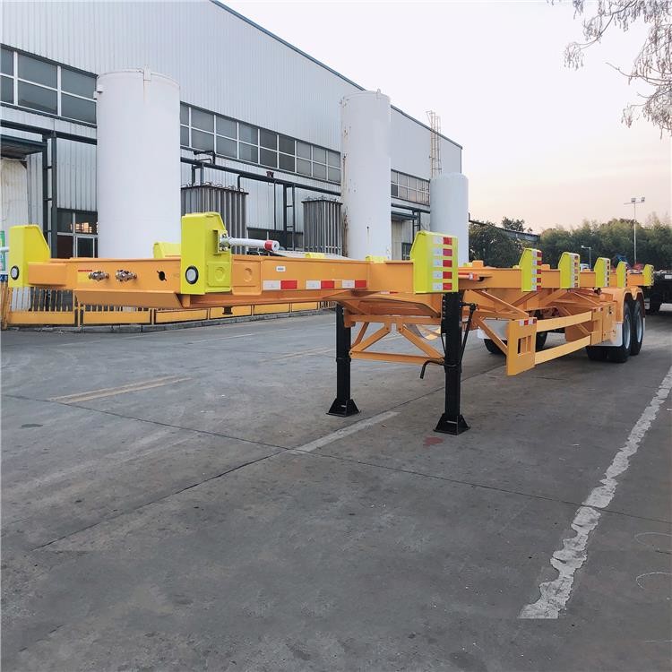 Shipping Container Transport Combo Chassis Trailer for Sale-CIMC