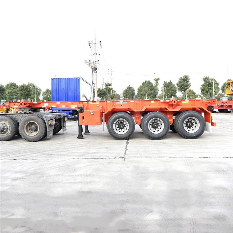 20ft Sea Container Moving Chassis Semi Trailer for Sale Near Me-CIMC
