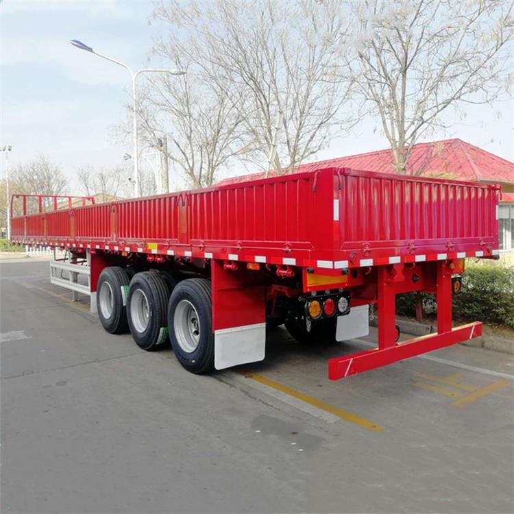 CIMC Trailer Tri Axle Drop Side Trailer For Sale In Kenya