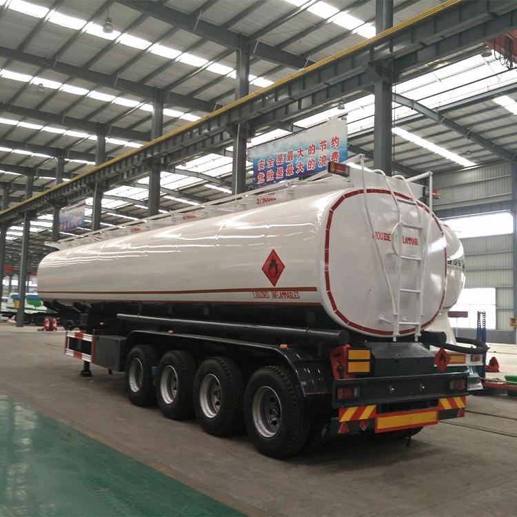 CIMC 4 Axle Fuel Tanker Semi Trailer for Sale
