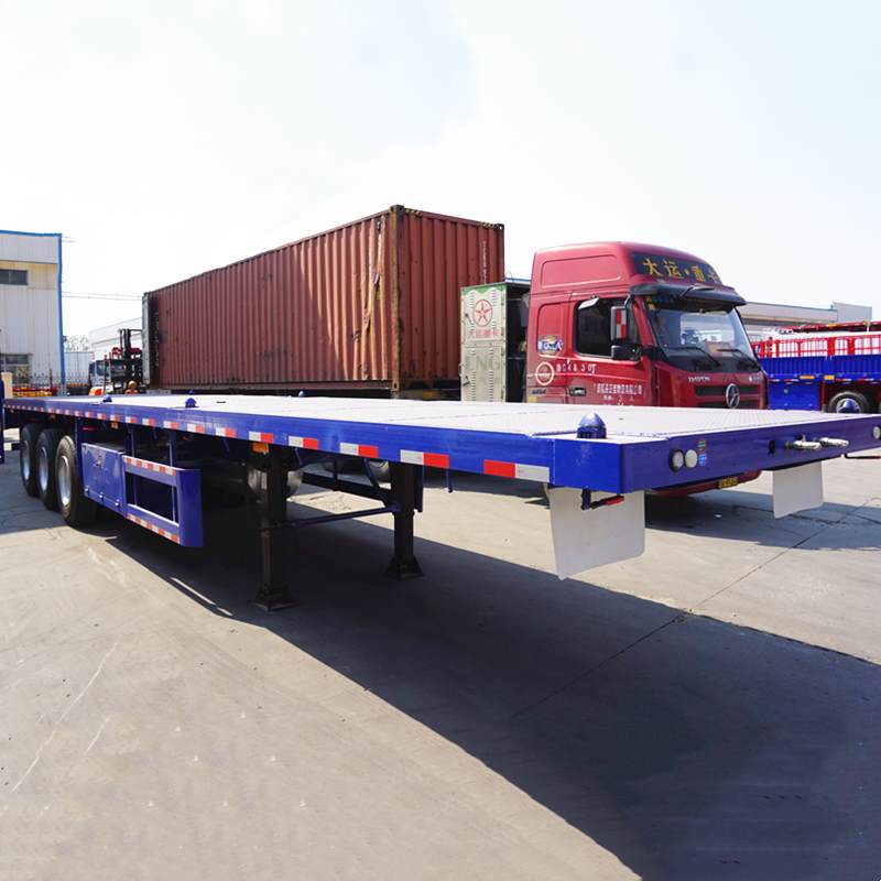 CIMC 3 Axle Logistics Flatbed Trailer
