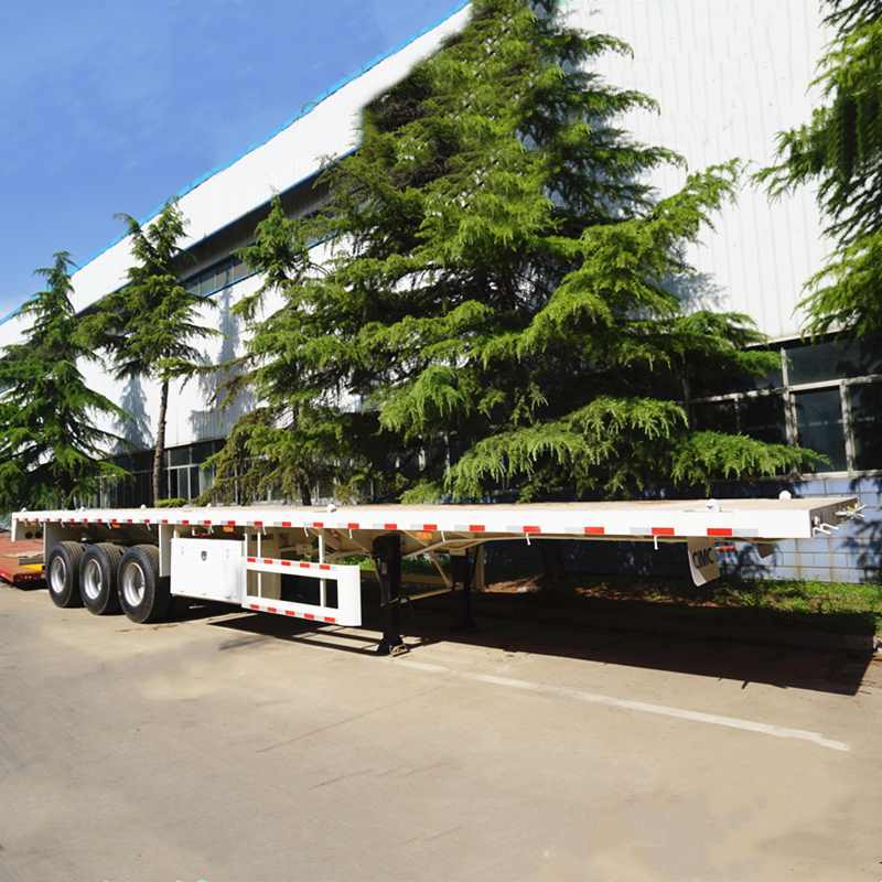 CIMC 3 Axle 40ft Flatbed Container Trailer