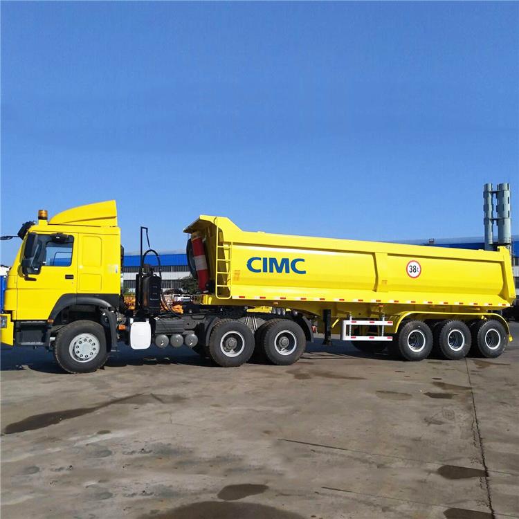 CIMC Tri Axle Tipper Semi Trailer