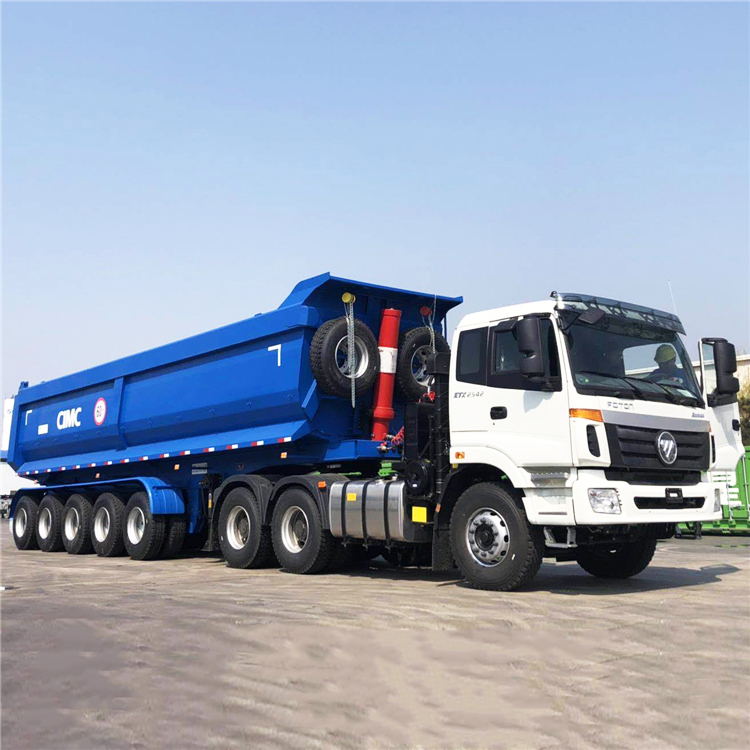U Shape Tractor Tipping Trailer