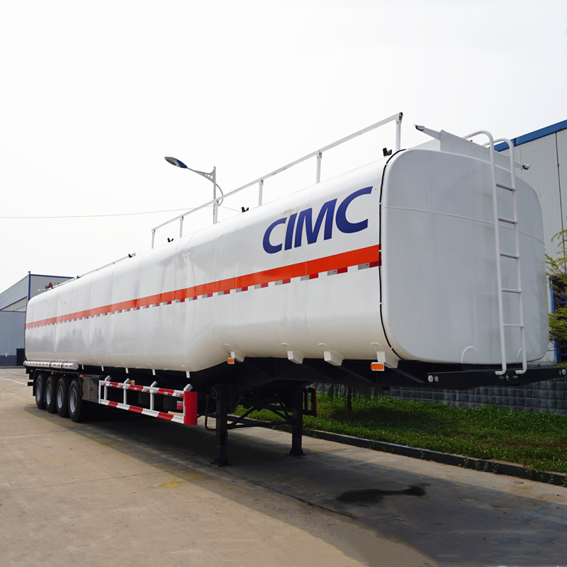 4 Axle 60000liters Storage Tanker Trailer