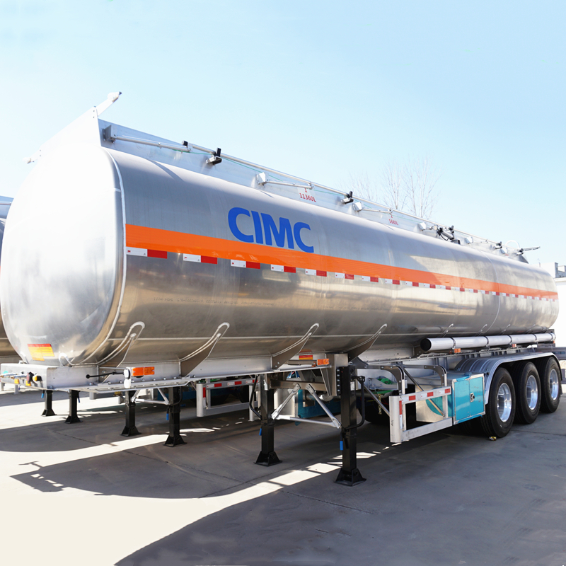 35000liters-50000liters Aluminum Alloy Tanker Trailer