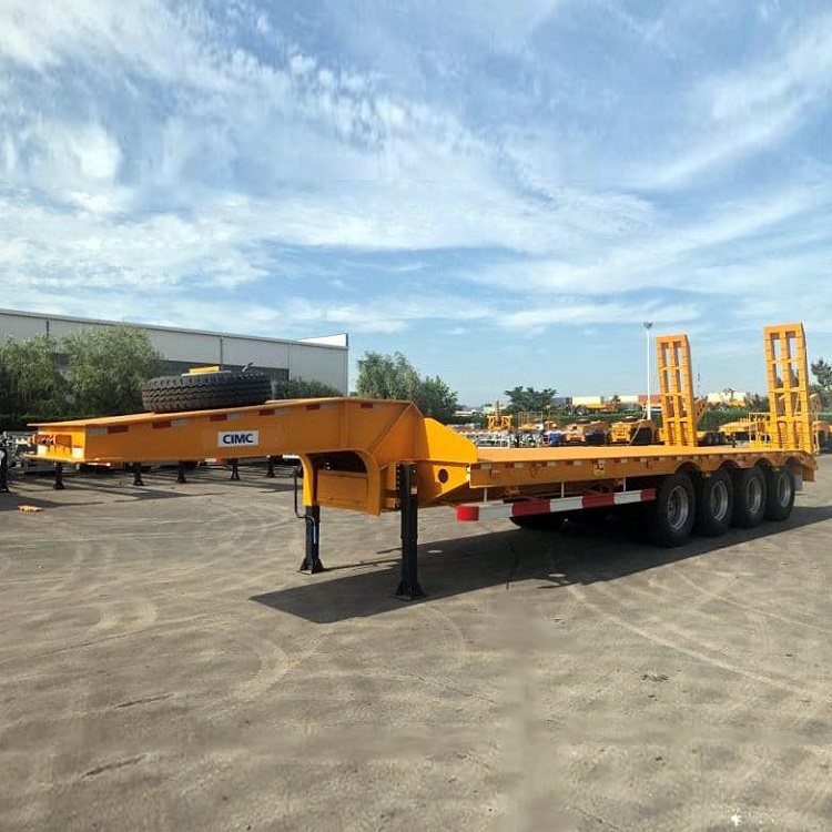 CIMC 120 Tons Drop Deck Trailer