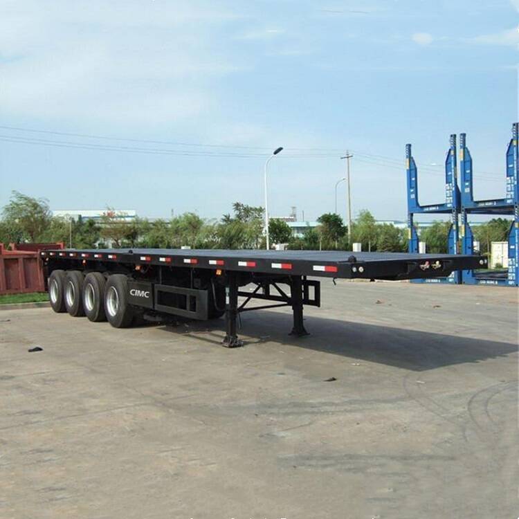 40FT 4 Axle Flatbed Semi Trailer
