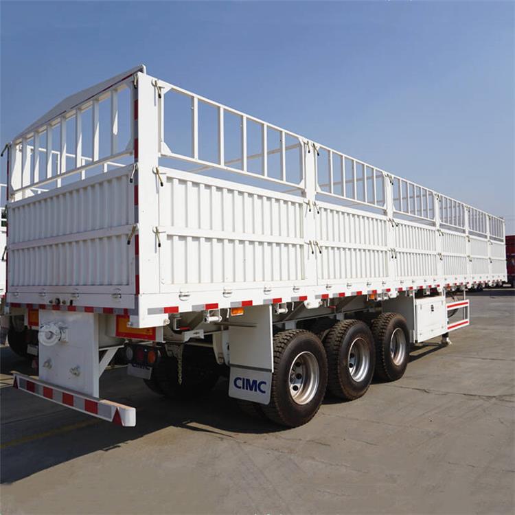 CIMC 3 Axle 60-80 Ton Fence Semi Trailer