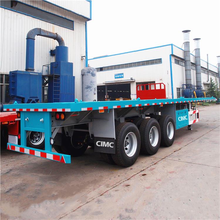 40FT Tri Axle Flatbed Trailer