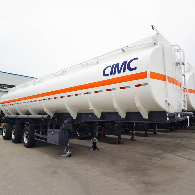 3 Axle 45000liters Petrol Tanker Trailer