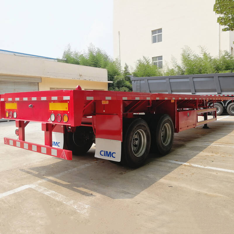 2 Axle Flatbed Trailer