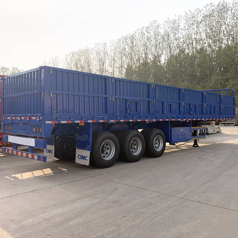 3 Axle Sidewall Trailer