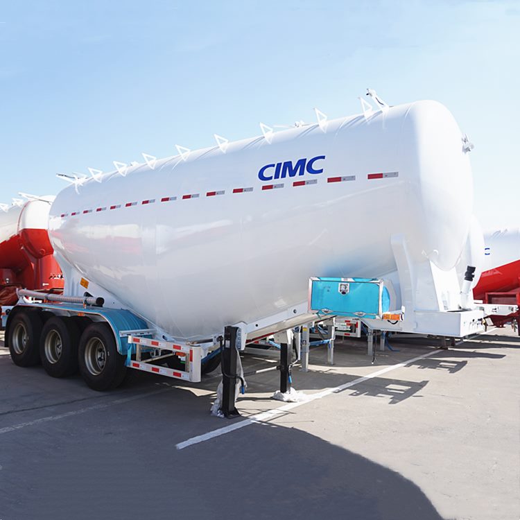 Cement Transport Truck Trailer - CIMC Manufacturer