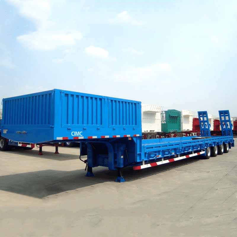CIMC 4 Axle Step Deck Trailer