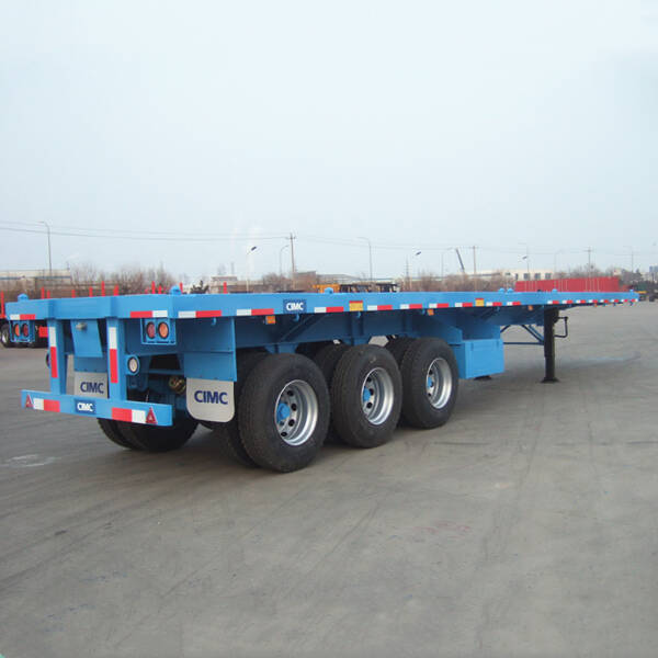 Semi Truck Flatbed Trailer