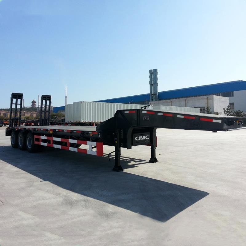 CIMC Tri Axle Drop Deck Trailer