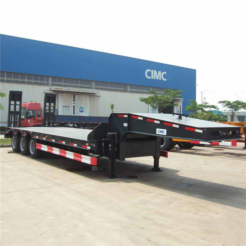 CIMC 3 Axle Semi Low Loader Trailer